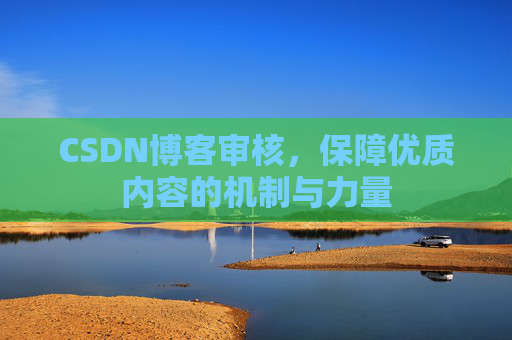 CSDN博客审核，保障优质内容的机制与力量